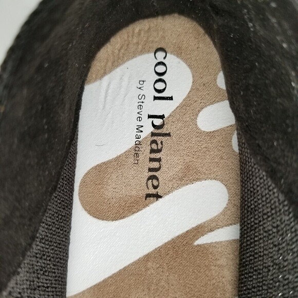 Cool Planet by Steve Madden Women Knit Electric Slip On Flats Black 8.5 - Picture 6 of 6